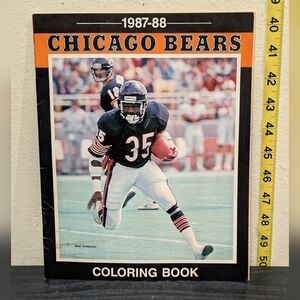Chicago Bears Coloring Book - Black and Orange